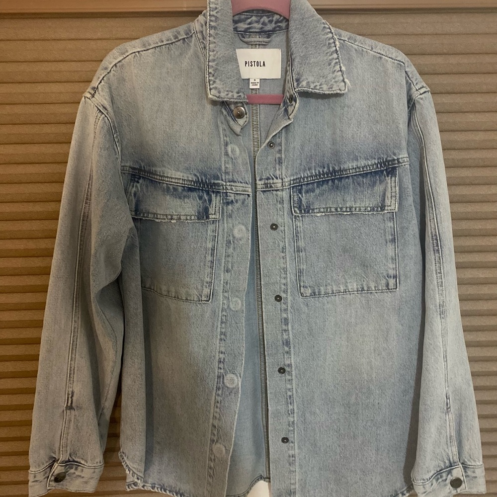 Pistola brand denim “Shacket”